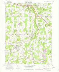 Garrettsville Ohio Historical topographic map, 1:24000 scale, 7.5 X 7.5 Minute, Year 1959