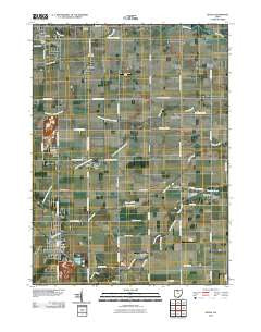Genoa Ohio Historical topographic map, 1:24000 scale, 7.5 X 7.5 Minute, Year 2010