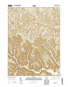 Glenmont Ohio Historical topographic map, 1:24000 scale, 7.5 X 7.5 Minute, Year 2013