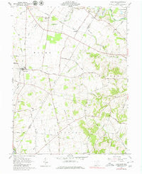 Good Hope Ohio Historical topographic map, 1:24000 scale, 7.5 X 7.5 Minute, Year 1960