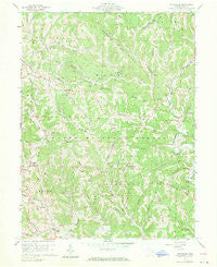 Graysville Ohio Historical topographic map, 1:24000 scale, 7.5 X 7.5 Minute, Year 1960