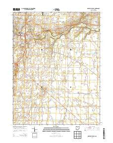 Greenville East Ohio Historical topographic map, 1:24000 scale, 7.5 X 7.5 Minute, Year 2013