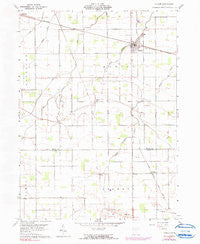 Hamler Ohio Historical topographic map, 1:24000 scale, 7.5 X 7.5 Minute, Year 1960