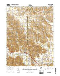 Harrison Ohio Historical topographic map, 1:24000 scale, 7.5 X 7.5 Minute, Year 2013