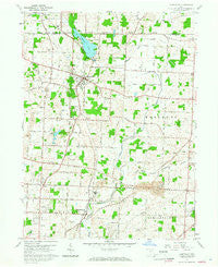 Hartville Ohio Historical topographic map, 1:24000 scale, 7.5 X 7.5 Minute, Year 1960