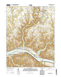 Higginsport Ohio Historical topographic map, 1:24000 scale, 7.5 X 7.5 Minute, Year 2013
