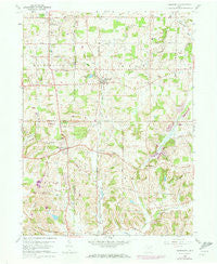 Homeworth Ohio Historical topographic map, 1:24000 scale, 7.5 X 7.5 Minute, Year 1960