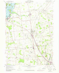 Huntsville Ohio Historical topographic map, 1:24000 scale, 7.5 X 7.5 Minute, Year 1960