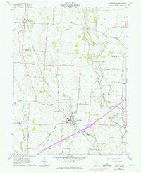Jeffersonville Ohio Historical topographic map, 1:24000 scale, 7.5 X 7.5 Minute, Year 1961