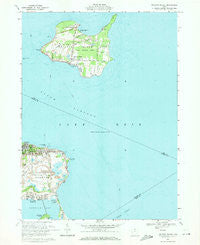 Kelleys Island Ohio Historical topographic map, 1:24000 scale, 7.5 X 7.5 Minute, Year 1969