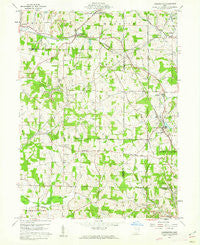 Kensington Ohio Historical topographic map, 1:24000 scale, 7.5 X 7.5 Minute, Year 1960