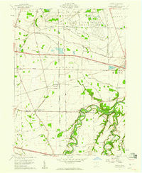 Kimball Ohio Historical topographic map, 1:24000 scale, 7.5 X 7.5 Minute, Year 1959