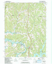 Kimbolton Ohio Historical topographic map, 1:24000 scale, 7.5 X 7.5 Minute, Year 1994