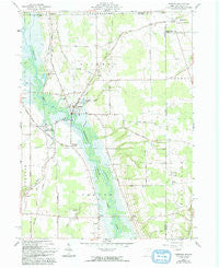 Kinsman Ohio Historical topographic map, 1:24000 scale, 7.5 X 7.5 Minute, Year 1961