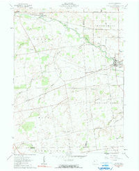 La Rue Ohio Historical topographic map, 1:24000 scale, 7.5 X 7.5 Minute, Year 1961