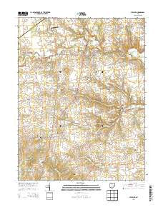 Leesburg Ohio Historical topographic map, 1:24000 scale, 7.5 X 7.5 Minute, Year 2013