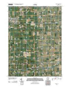Leipsic Ohio Historical topographic map, 1:24000 scale, 7.5 X 7.5 Minute, Year 2010