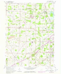 Limaville Ohio Historical topographic map, 1:24000 scale, 7.5 X 7.5 Minute, Year 1960