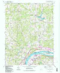 Little Hocking Ohio Historical topographic map, 1:24000 scale, 7.5 X 7.5 Minute, Year 1994