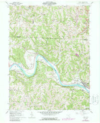 Lowell Ohio Historical topographic map, 1:24000 scale, 7.5 X 7.5 Minute, Year 1961
