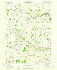 Magnetic Springs Ohio Historical topographic map, 1:24000 scale, 7.5 X 7.5 Minute, Year 1961