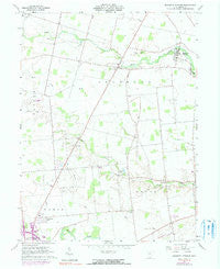 Magnetic Springs Ohio Historical topographic map, 1:24000 scale, 7.5 X 7.5 Minute, Year 1961