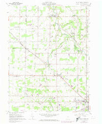 Mallet Creek Ohio Historical topographic map, 1:24000 scale, 7.5 X 7.5 Minute, Year 1961