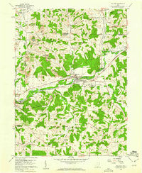 Malvern Ohio Historical topographic map, 1:24000 scale, 7.5 X 7.5 Minute, Year 1960
