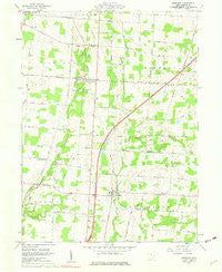 Marengo Ohio Historical topographic map, 1:24000 scale, 7.5 X 7.5 Minute, Year 1961