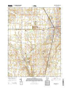 Marion West Ohio Historical topographic map, 1:24000 scale, 7.5 X 7.5 Minute, Year 2013