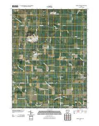 Mark Center Ohio Historical topographic map, 1:24000 scale, 7.5 X 7.5 Minute, Year 2010