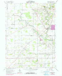 Marseilles Ohio Historical topographic map, 1:24000 scale, 7.5 X 7.5 Minute, Year 1960
