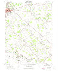 Marysville Ohio Historical topographic map, 1:24000 scale, 7.5 X 7.5 Minute, Year 1961