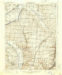 Mason Ohio Historical topographic map, 1:62500 scale, 15 X 15 Minute, Year 1906