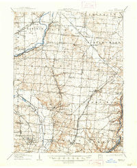 Mason Ohio Historical topographic map, 1:62500 scale, 15 X 15 Minute, Year 1906