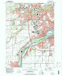 Maumee Ohio Historical topographic map, 1:24000 scale, 7.5 X 7.5 Minute, Year 1994