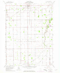 Mc Clure Ohio Historical topographic map, 1:24000 scale, 7.5 X 7.5 Minute, Year 1960