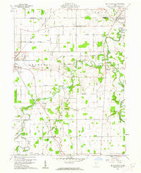 Mc Cutchenville Ohio Historical topographic map, 1:24000 scale, 7.5 X 7.5 Minute, Year 1960