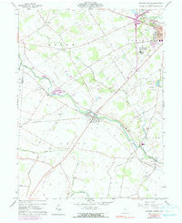 Milford Center Ohio Historical topographic map, 1:24000 scale, 7.5 X 7.5 Minute, Year 1961