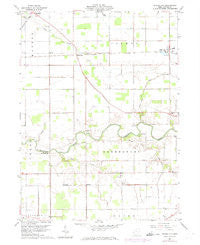 Miller City Ohio Historical topographic map, 1:24000 scale, 7.5 X 7.5 Minute, Year 1960
