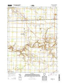 Miller City Ohio Historical topographic map, 1:24000 scale, 7.5 X 7.5 Minute, Year 2013