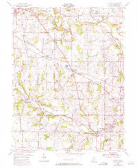 Millville Ohio Historical topographic map, 1:24000 scale, 7.5 X 7.5 Minute, Year 1955