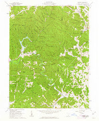 Mineral Ohio Historical topographic map, 1:24000 scale, 7.5 X 7.5 Minute, Year 1961