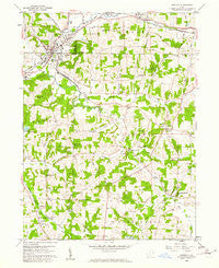 Minerva Ohio Historical topographic map, 1:24000 scale, 7.5 X 7.5 Minute, Year 1960