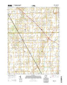 Morral Ohio Historical topographic map, 1:24000 scale, 7.5 X 7.5 Minute, Year 2013