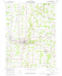 Mount Gilead Ohio Historical topographic map, 1:24000 scale, 7.5 X 7.5 Minute, Year 1961