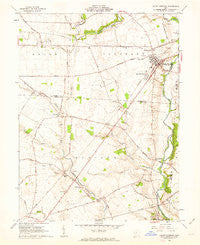 Mount Sterling Ohio Historical topographic map, 1:24000 scale, 7.5 X 7.5 Minute, Year 1961