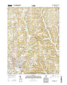 Mount Vernon Ohio Historical topographic map, 1:24000 scale, 7.5 X 7.5 Minute, Year 2013