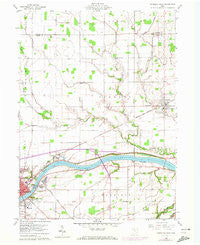 Napoleon East Ohio Historical topographic map, 1:24000 scale, 7.5 X 7.5 Minute, Year 1960