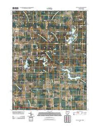 Nettle Lake Ohio Historical topographic map, 1:24000 scale, 7.5 X 7.5 Minute, Year 2011